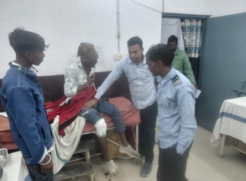 सीवान के बसंतपुर थाना क्षेत्र में युवक पर हमला, पैर में गोली लगने से घायल