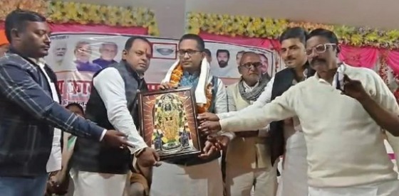 अतरी में विधायक रोमित कुमार का सम्मान, विकास को दी प्राथमिकता